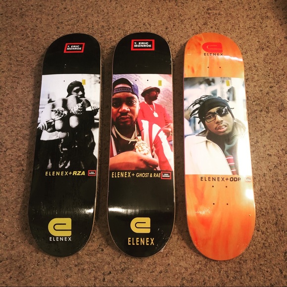 Wu tang clan skateboard deck -